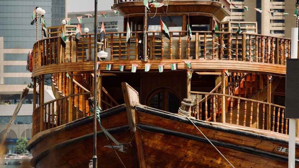 Traditional Arabian dhow